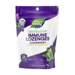Sambucus Organic Lozenges Mint - 24 cnt Sambucus Organic Lozenges Mint - 24 cnt