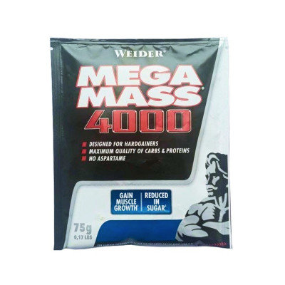 Sample Mega Mass 4000 - 75g Chocolate Sample Mega Mass 4000 - 75g Chocolate