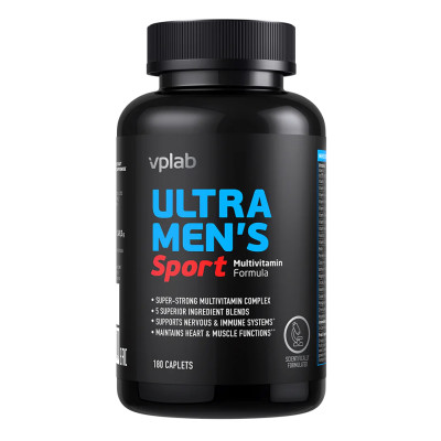 Ultra Men's Sport Multivitamin - 180 caps (Пошкоджена банка) Ultra Men's Sport Multivitamin - 180 caps (Пошкоджена банка)