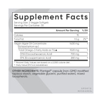 Vegan Omega-3 1400mg - 60 softgels Vegan Omega-3 1400mg - 60 softgels