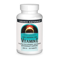 Vitamin E 400 IU D-Alpha Tocopherol - 50 tabs Vitamin E 400 IU D-Alpha Tocopherol - 50 tabs
