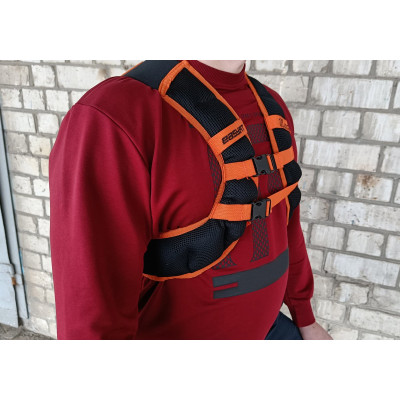 Жилет-обтяжувач EasyFit JetPack 10 кг з металевими кульками Жилет-обтяжувач EasyFit JetPack 10 кг з металевими кульками