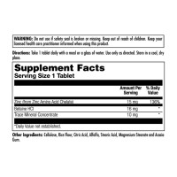 Zinc 15+ Chelated - 100 tabs Zinc 15+ Chelated - 100 tabs