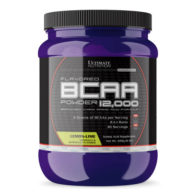 BCAA Powder 12000 - 228g Lemon Lime BCAA Powder 12000 - 228g Lemon Lime