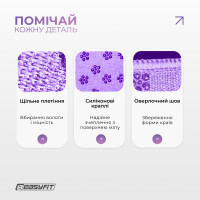 Рушник для йоги EasyFit Yoga Mat Towel з мікрофібри (Фіолетовий) Рушник для йоги EasyFit Yoga Mat Towel з мікрофібри (Фіолетовий)