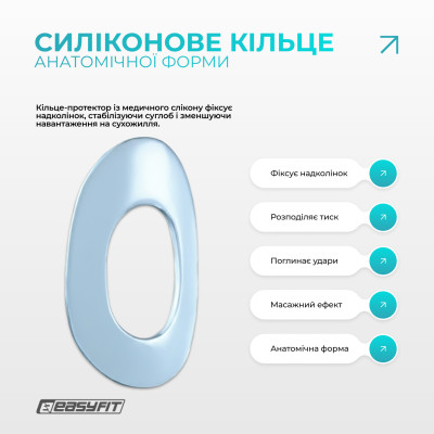 Бандаж (фіксатор) колінного суглоба з ребрами жорсткості та силіконовою вставкою. Розмір XL Бандаж (фіксатор) колінного суглоба з ребрами жорсткості та силіконовою вставкою. Розмір XL