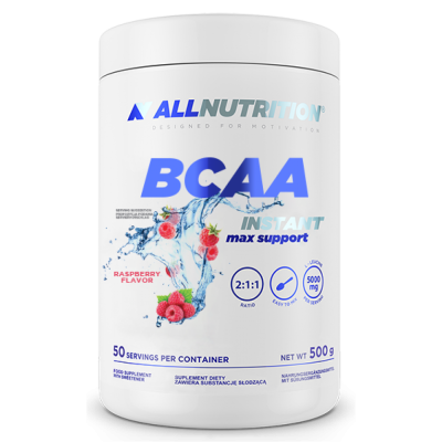 BCAA Max Support Instant - 500g Raspberry (До 10.26) BCAA Max Support Instant - 500g Raspberry (До 10.26)