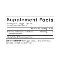 Berberine 500mg - 60 vcaps Berberine 500mg - 60 vcaps