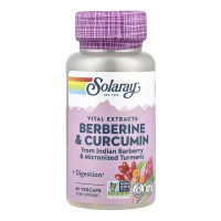 Berberine & Curcumin 600mg - 60 vcaps Berberine & Curcumin 600mg - 60 vcaps