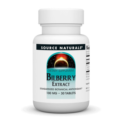 Bilberry Extract 100 mg - 30 tabs Bilberry Extract 100 mg - 30 tabs