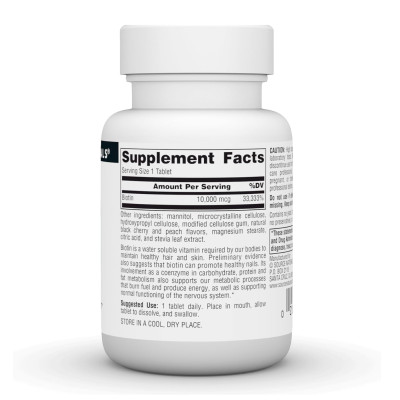 Biotin Fast Melt 10000 mcg - 60 tabs Biotin Fast Melt 10000 mcg - 60 tabs