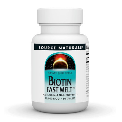 Biotin Fast Melt 10000 mcg - 60 tabs Biotin Fast Melt 10000 mcg - 60 tabs