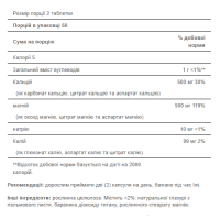 Calcium Magnesium and Potasium - 100 caps Calcium Magnesium and Potasium - 100 caps
