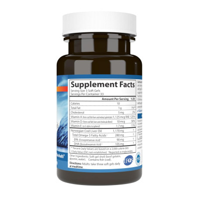Cod Liver Oil - 100 mini softgels Cod Liver Oil - 100 mini softgels