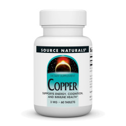Copper 3mg - 60 caps Copper 3mg - 60 caps