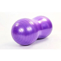 М'яч для фітнеса EasyFit Peanut 45х90 см фіолетовий (фітбол горіх-арахіс) М'яч для фітнеса EasyFit Peanut 45х90 см фіолетовий (фітбол горіх-арахіс)