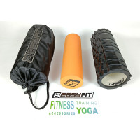 Масажний ролик EasyFit PRO Active 33 см подвійний Масажний ролик EasyFit PRO Active 33 см подвійний