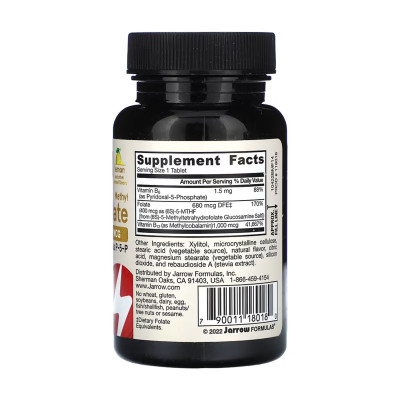 Methyl B-12 & Methyl Folate - 100 tabs Methyl B-12 & Methyl Folate - 100 tabs