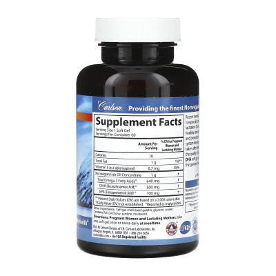 Mother's DHA 500mg - 60 softgels Mother's DHA 500mg - 60 softgels