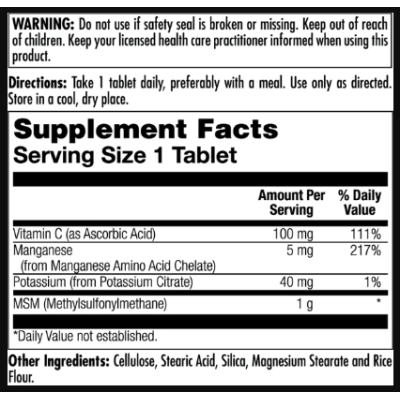 MSM 1000mg - 80 tabs MSM 1000mg - 80 tabs
