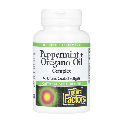 Peppermint+Oregano Oil Complex - 60 softgels Peppermint+Oregano Oil Complex - 60 softgels