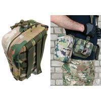 Підсумок аптечка тактична MOLLE мультикам для РПС, разгрузки або жилету Підсумок аптечка тактична MOLLE мультикам для РПС, разгрузки або жилету