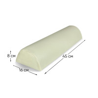 Масажний валик Easyfit 45 см для масажного столу Бежевий Масажний валик Easyfit 45 см для масажного столу Бежевий