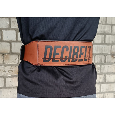 Пояс атлетичний EasyFit DeciBelt (шкіра) коричневий XL Пояс атлетичний EasyFit DeciBelt (шкіра) коричневий XL