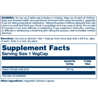 Psyllium Husk 525mg - 100 vcaps (Пошкоджена банка)