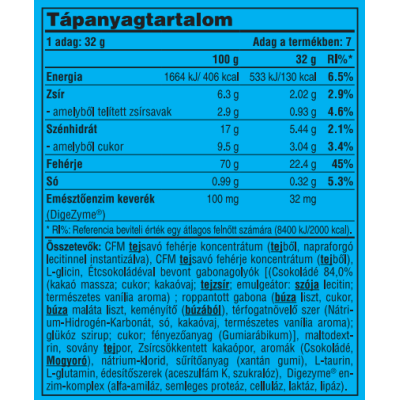 Compact Magic Whey Protein - 224g Chocolate Nougat with Choco Pieces Compact Magic Whey Protein - 224g Chocolate Nougat with Choco Pieces