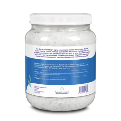 Pure Magnesium Flakes - 44 oz Pure Magnesium Flakes - 44 oz