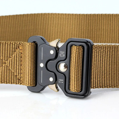 Ремінь тактичний військовий Assault Belt з пряжкою Кобра койот Ремінь тактичний військовий Assault Belt з пряжкою Кобра койот