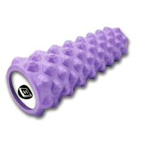 Масажний ролик EasyFit Grid Roller Extreme 45 см Фіолетовий Масажний ролик EasyFit Grid Roller Extreme 45 см Фіолетовий