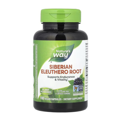 Siberian Eleuthero - 100 vcaps