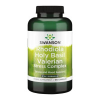 Rhodiola Holy Basil Valerian stress Complex - 180caps Rhodiola Holy Basil Valerian stress Complex - 180caps