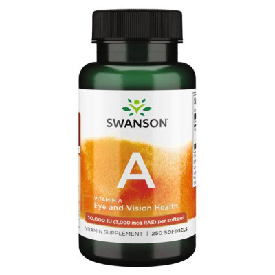 Vitamin A 10,000 IU - 250 Softgels Vitamin A 10,000 IU - 250 Softgels