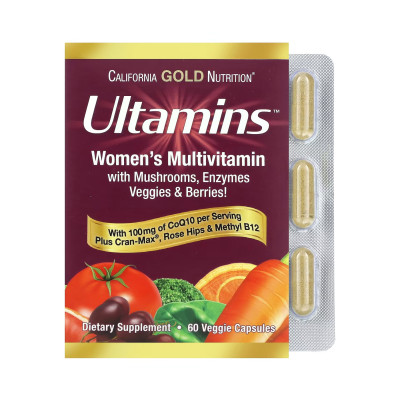 Ultamins Wooman Multivitamin - 60 vcaps Ultamins Wooman Multivitamin - 60 vcaps