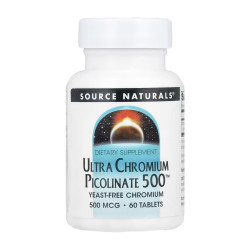 Ultra Chromium Picolinate 500™ 500 mcg - 60 tabs Ultra Chromium Picolinate 500™ 500 mcg - 60 tabs