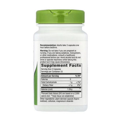 Valerian Root - 100 vcaps Valerian Root - 100 vcaps