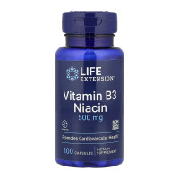 Vitamin B3 Niacin 500 mg - 100 caps Vitamin B3 Niacin 500 mg - 100 caps