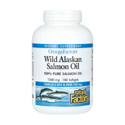 Wild Alaskan Salmon Oil 1000mg - 180 softgels Wild Alaskan Salmon Oil 1000mg - 180 softgels