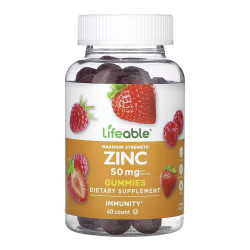 Zinc 50mg Adult - 60 gummies (До 01.27) Zinc 50mg Adult - 60 gummies (До 01.27)