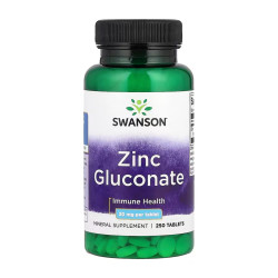 Zinc Gluconate 30 mg - 250 tabs Zinc Gluconate 30 mg - 250 tabs