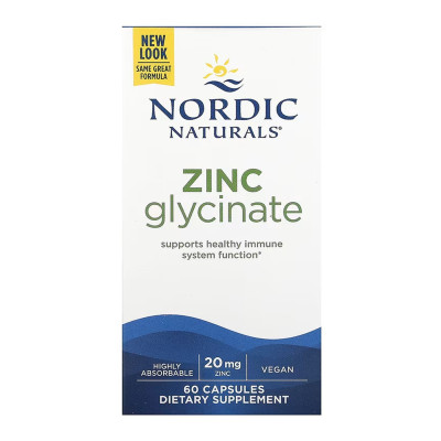 Zinc Glycinate - 60 caps