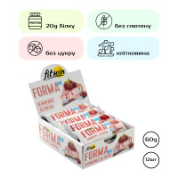 Forma Bar - 12x60g Raspberry Cheesecake Forma Bar - 12x60g Raspberry Cheesecake