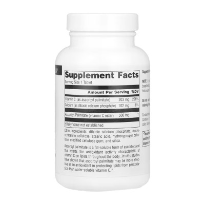 Ascorbyl Palmitate 500mg - 90 tabs Ascorbyl Palmitate 500mg - 90 tabs