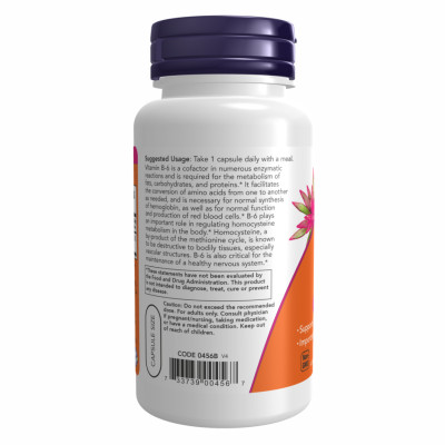 B-6 100mg - 250 vcaps B-6 100mg - 250 vcaps