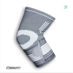 Бандаж налокітник EasyFit Flex з фіксуючим ременем (L)