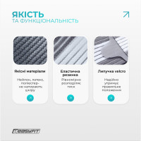 Бандаж налокітник EasyFit Flex з фіксуючим ременем (L) Бандаж налокітник EasyFit Flex з фіксуючим ременем (L)