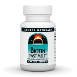 Biotin Fast Melt 10000 mcg - 120 tabs Biotin Fast Melt 10000 mcg - 120 tabs